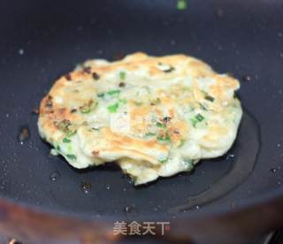 No Need to Wait for Deliciousness-----chicken and Green Onion Pancakes recipe