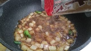 White Radish Stewed Vermicelli recipe