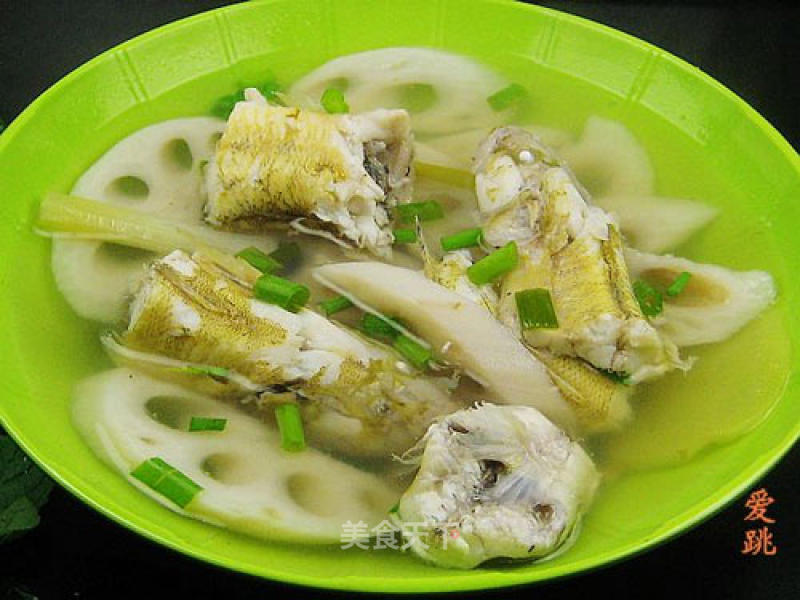 Pointed Barracuda and Lotus Root Soup recipe