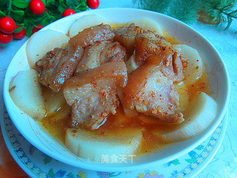 Steamed Pork with Yam-----sweet Meat and Soft Glutinous Yam recipe