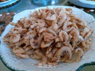 Fried Small Sea Prawns recipe