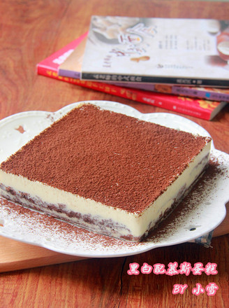 Black and White with Mousse Cake recipe