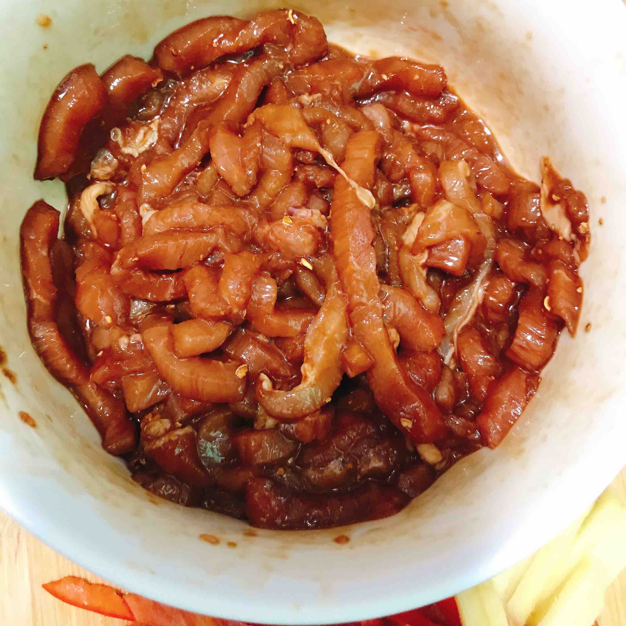 Stir-fried Shredded Pork with Cabbage recipe