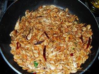 Fried Small River Prawns recipe