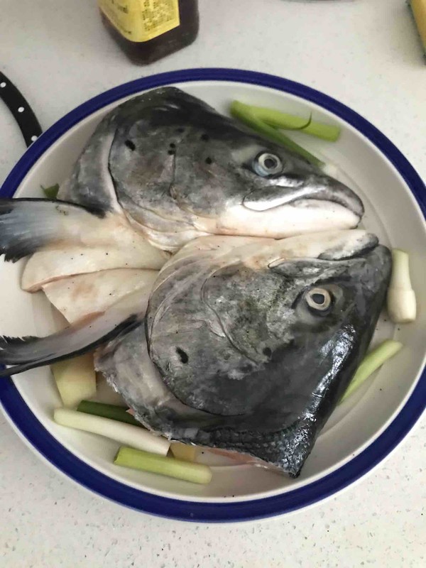 Salmon Head Soup recipe