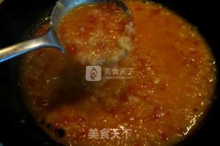 Tomato and Egg Pimple Soup recipe