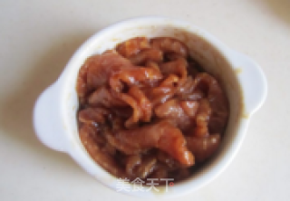 Stir-fried Rice Cake with Green Garlic and Pork recipe