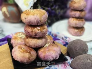 Taro Mashed Purple Potato Shortbread recipe