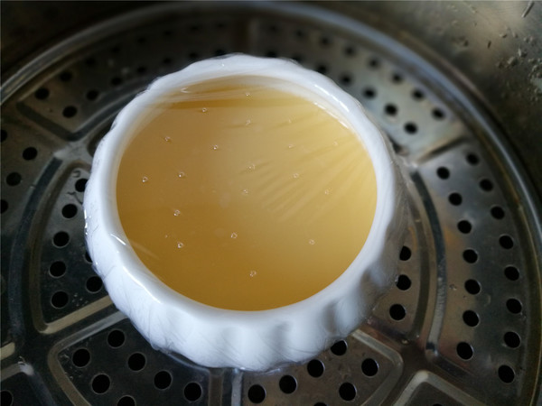 Antarctic Krill Steamed Egg recipe