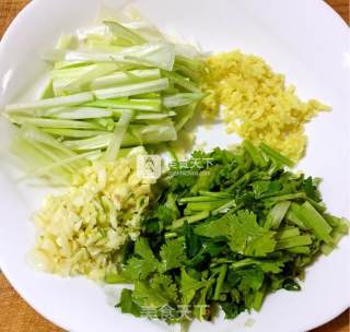 Raw Shrimp Gaba recipe