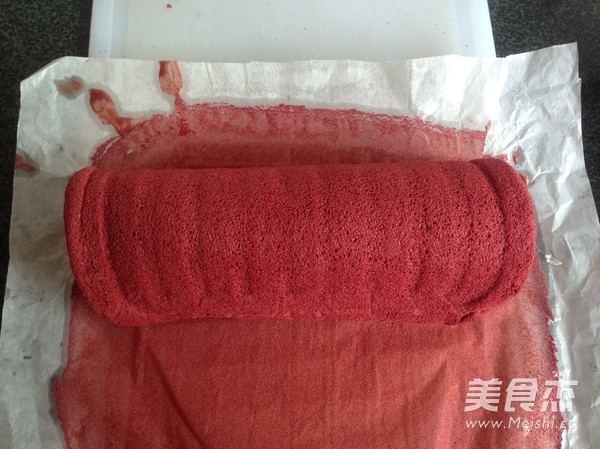 Red Velvet Cake Roll recipe