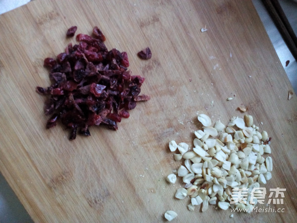 Cranberry Peanut Nougat recipe