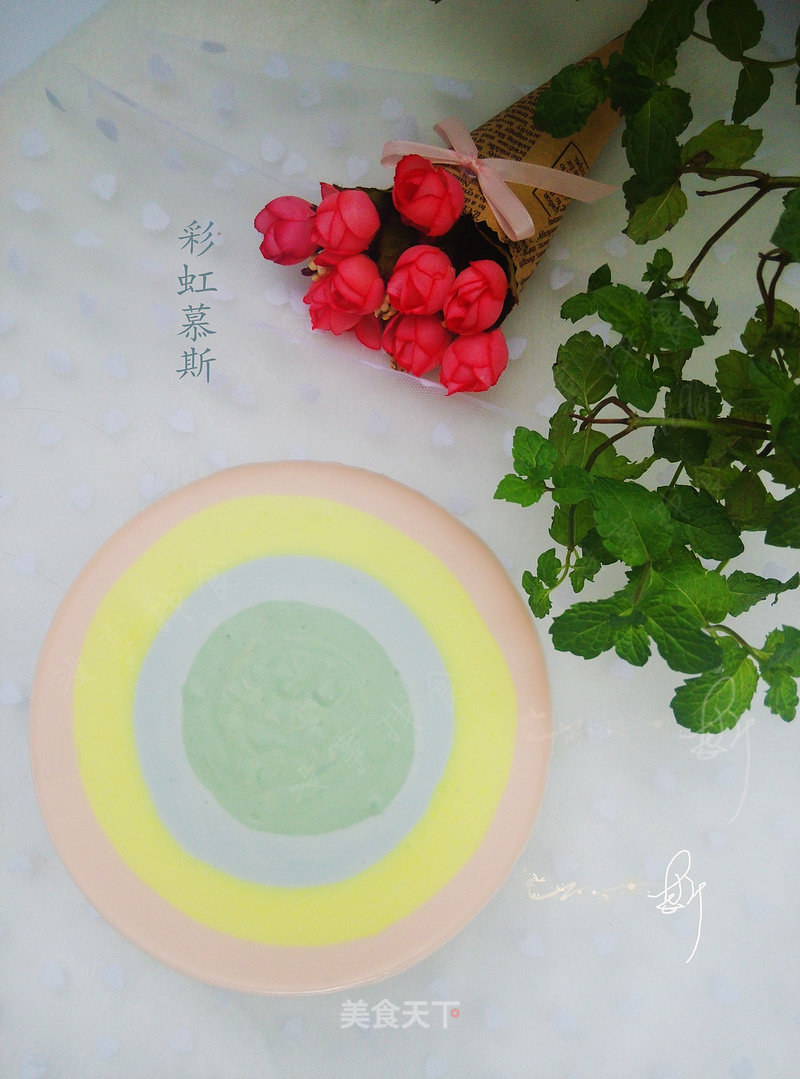 Rainbow Mousse recipe