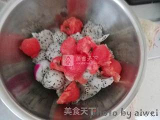 Colorful Fruit Sago Fishing recipe