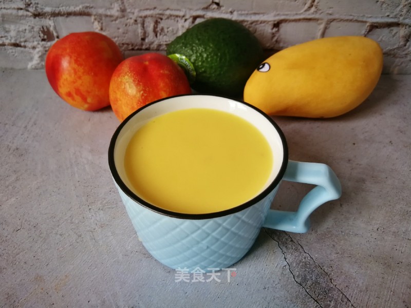 Nectarine Flavored Milk recipe