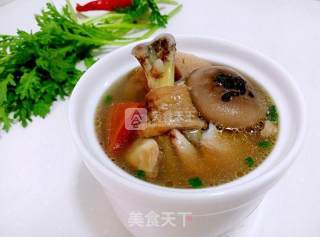 Codonopsis and Mushroom Chicken Soup recipe