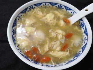 Rice Wine Goji Soup recipe