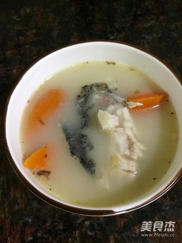 Carrot Fish Head Soup recipe