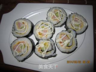 Bonito Floss Sushi recipe