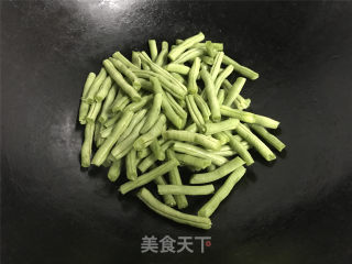 Stir-fried String Beans with Bacon recipe