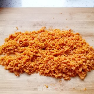 Salted Egg Yolk Pork Floss recipe