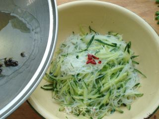 Cucumber Mixed Vermicelli recipe