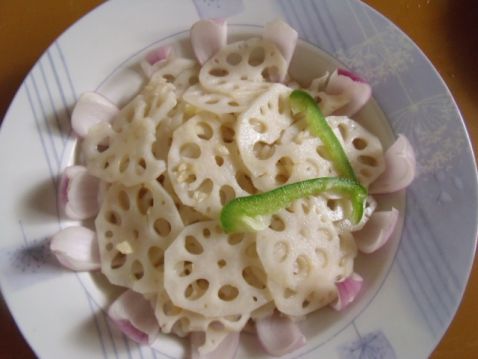 Lotus Root in Lotus Pond recipe