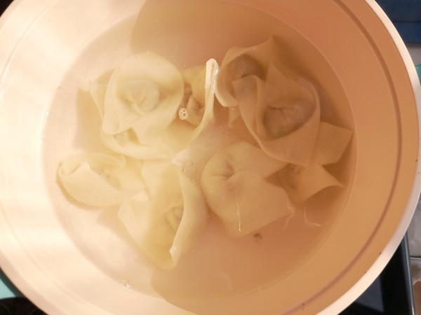 Cabbage Core Pork Wonton recipe