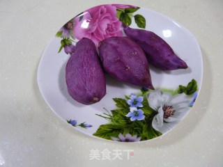 Amethyst——purple Sweet Potato Steamed Dumplings recipe