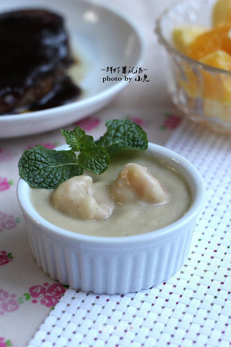 French Soup-shrimp and Potato Mashed Soup recipe
