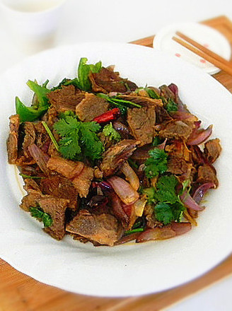 Stir-fried Beef with Sauce recipe