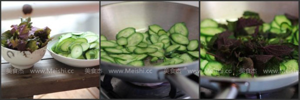 Basil Cucumber recipe