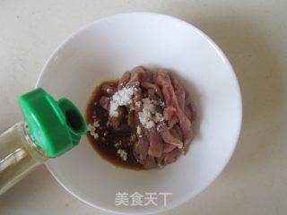 Stir-fried Shredded Duck Breast with Amaranth Stalks recipe