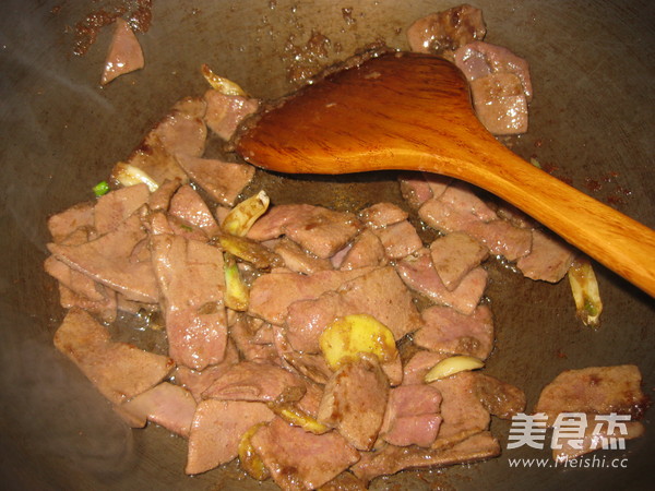 Fried Pork Liver with Onion recipe