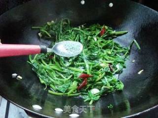 Vegetarian Fried Pea Tips recipe