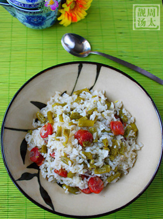 Cowpea Sausage Rice recipe