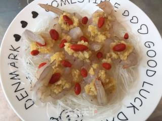Steamed Shrimp with Garlic Vermicelli recipe
