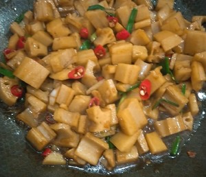Family Kuaishou Dishes "small Stir-fried Lotus Roots" Super Rice recipe