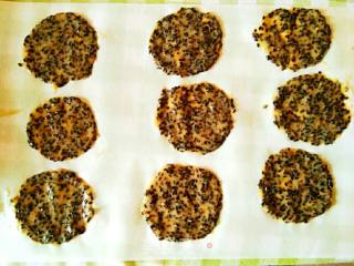 #四session Baking Contest and It's Love to Eat Festival#zero-based Black Sesame Crackers recipe