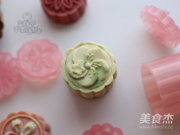 Super High-value Peach Mountain Skin Mooncakes recipe