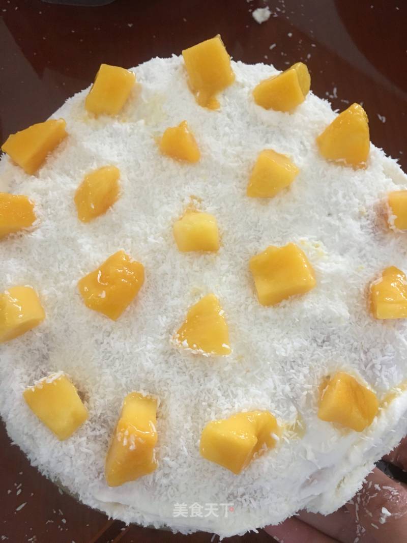 Soft Mango Cake🍰 recipe