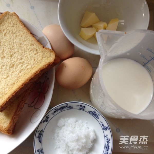 Custard Toast Pudding recipe
