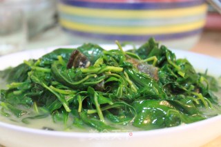 Chinese Wolfberry Leaves in Soup recipe