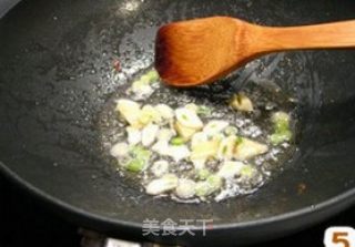 Asparagus and Mushroom Stewed with Ham recipe