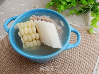 Yam Corn Bone Soup recipe