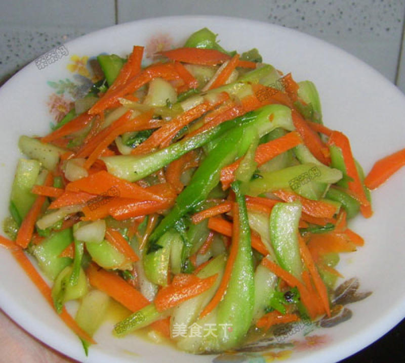 Stir-fried Double Wire recipe