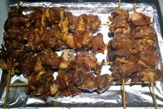 Cumin Spicy Lamb Skewers recipe