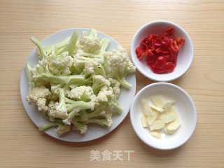 Stir-fried Cauliflower recipe