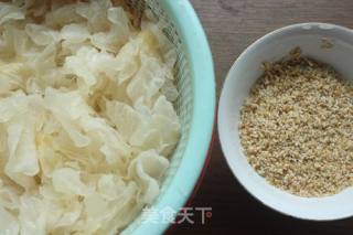 #润稻汤汤#oatmeal White Fungus Soup recipe