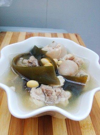 Seaweed Soy Pork Tail Soup recipe